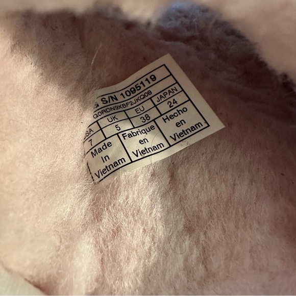 UGG Fluff Yeah Slide Slipper Blush Pink Size 7 - Picture 6 of 7
